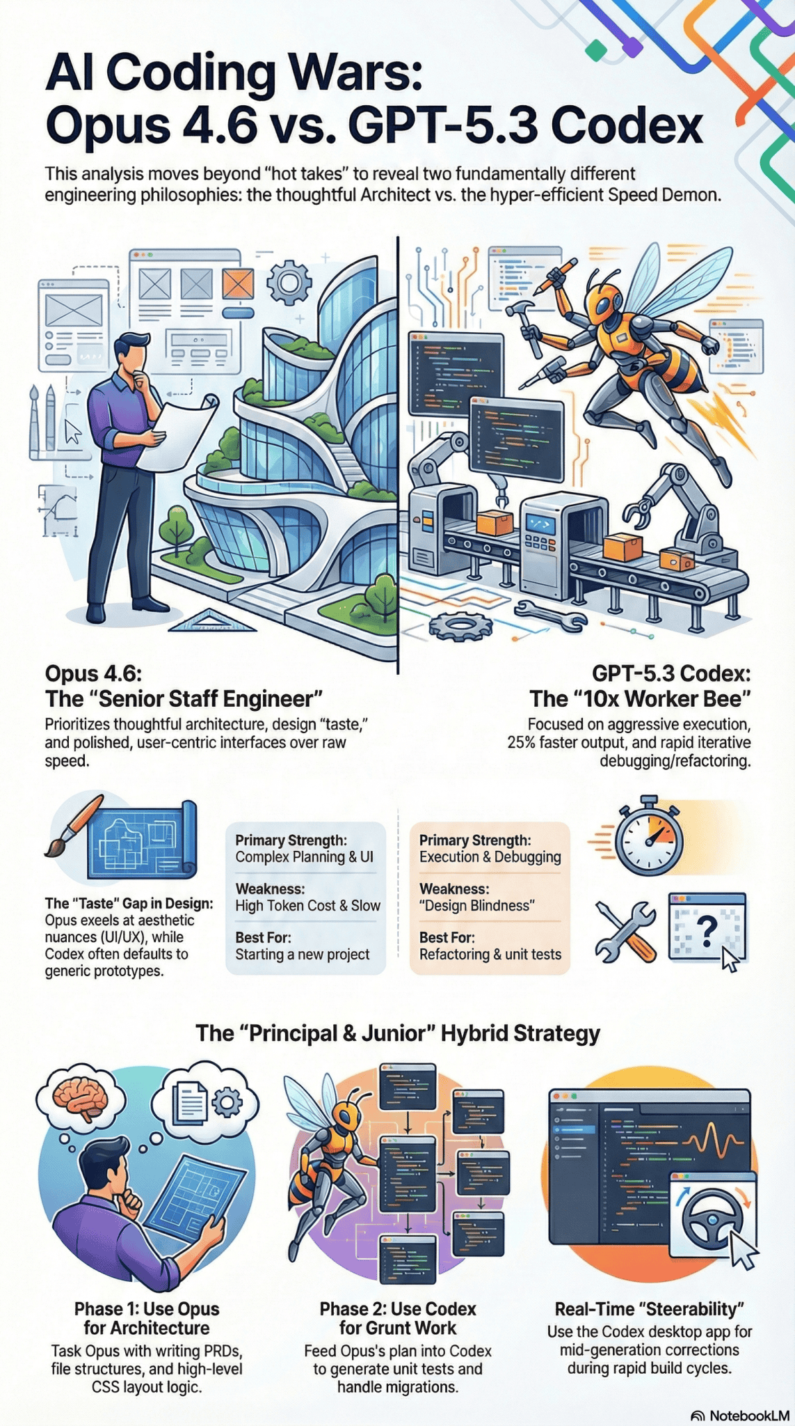 Opus 4.6 vs Codex 5.3: The AI Coding Showdown