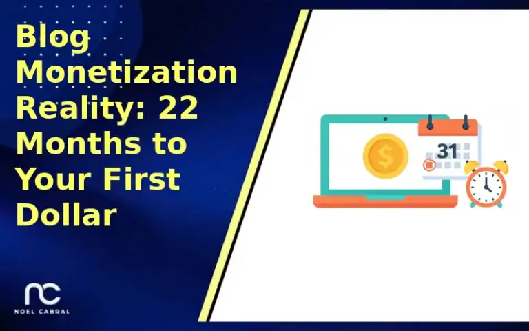 Blog Monetization Reality: 22 Months to Your First Dollar